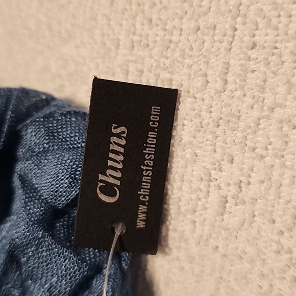 2pc Luxurious Fringed Scarves - Picture 3 of 3